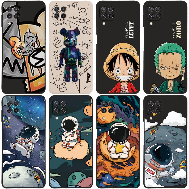 Ốp Lưng Có Giá Đỡ HìNh ỐNg KíNh Camera ThờI Trang Cho Samsung Galaxy A12