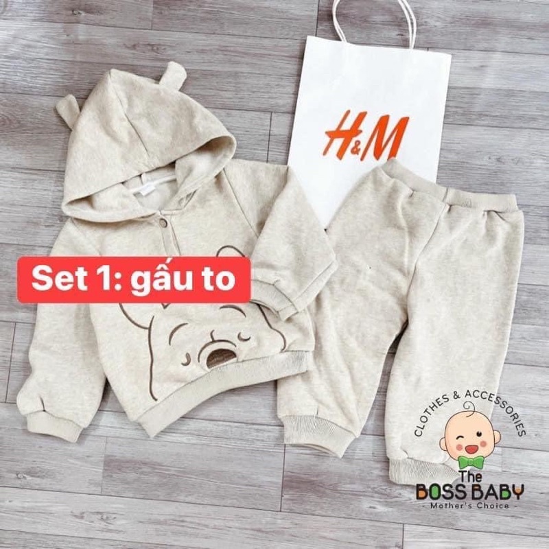 Áo nỉ bé trai 10-13kg