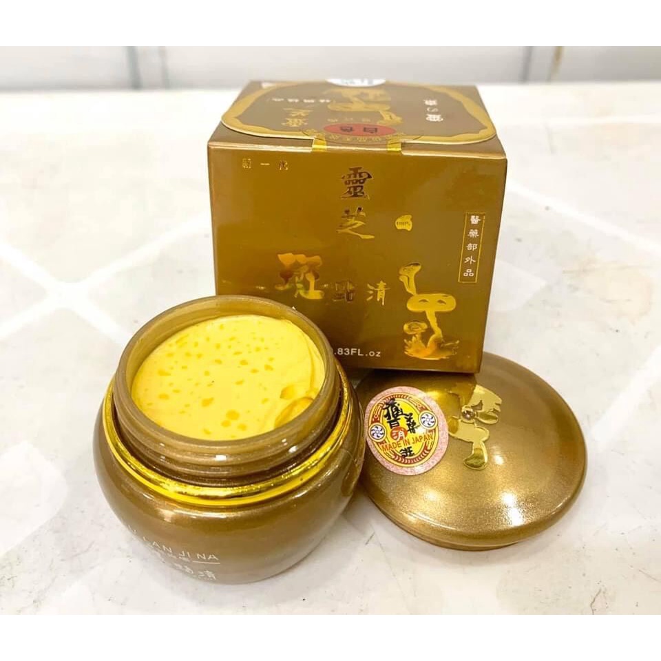 Kem Sâm Lulan Jina trắng chống nhăn nám tàn nhang Nhật Bản 25gr