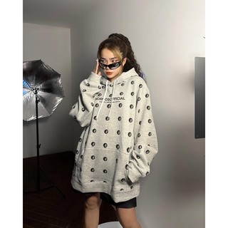 ÁO MINI DOTS HOODIE NORMOS (XÁM)