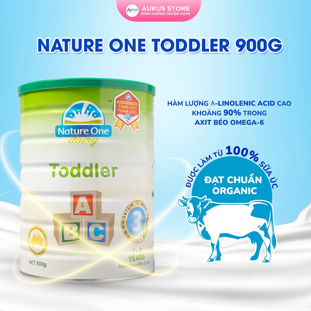 Sữa Công Thức NATURE ONE DAIRY Step 3 Bổ Sung Omega 3, DHA Hỗ Trợ Phát Triển Chiều Cao Cho Bé 1- 3 Tuổi