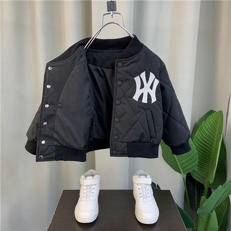 Áo khoác bomber cá tính cho bé trai và gái.