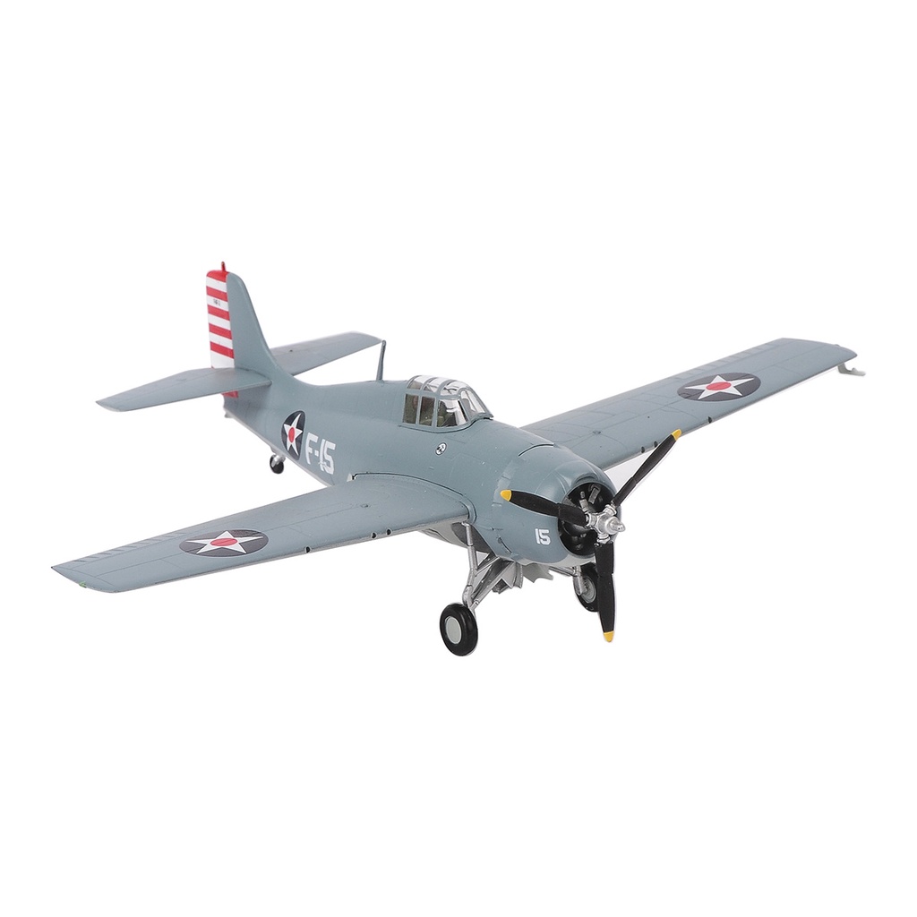 Mô Hình Máy Bay Chiến Đấu Mỹ F4F Wildcat VF-3 Aboard USS LEXINGTON WWII Tỉ Lệ 1 / 72