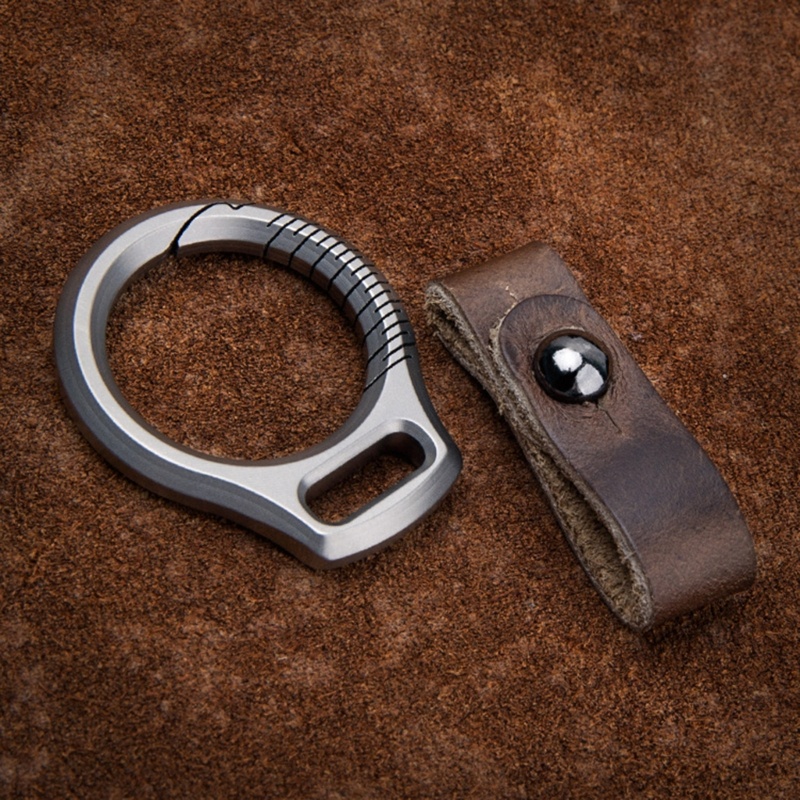 Móc Chìa Khóa Bằng Titan Siêu Bền Tiện Dụng