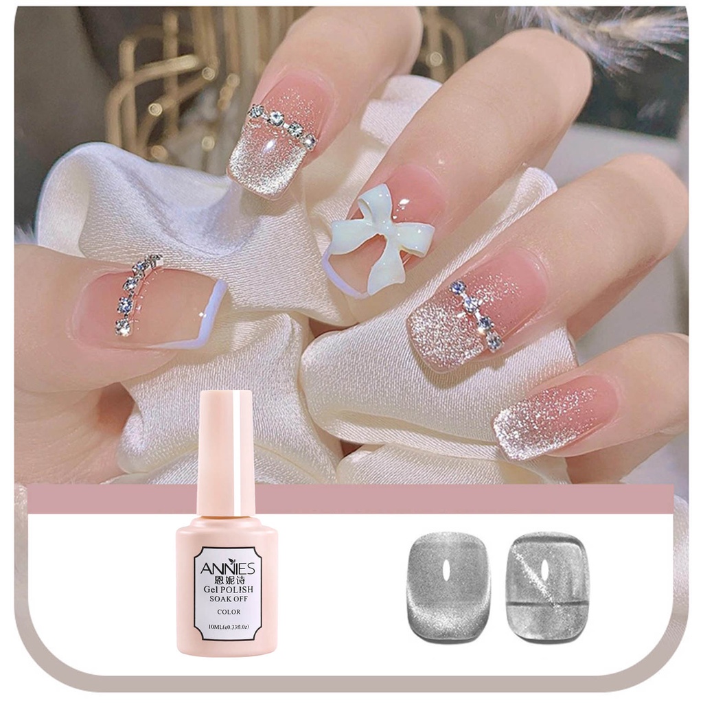 Sơn Móng Tay 10ml Có Cọ Nhẹ Lấp Lánh Bán Vĩnh Viễn An Toàn