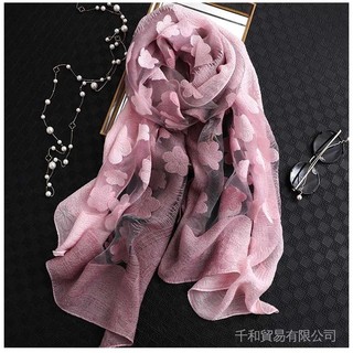 Khăn Choàng Lụa Mỏng Thời Trang Thu Đông Cho Nữ