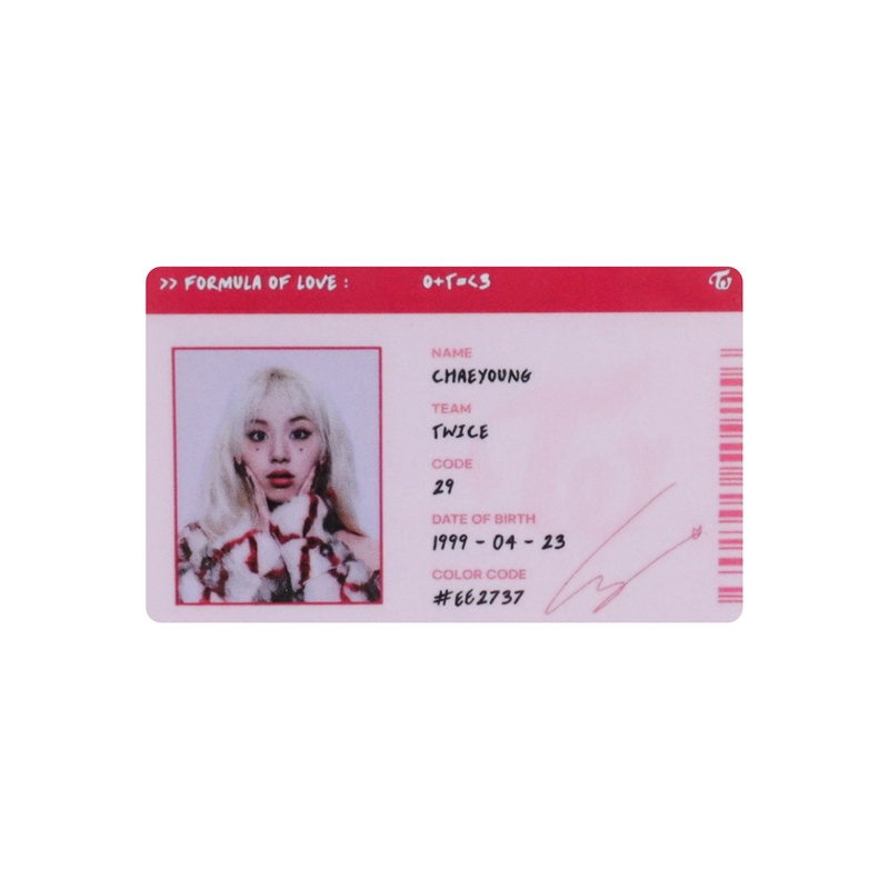 Bộ Album Ảnh 3rd Album Formula Of Love: O + T = < 3 Ngẫu Nhiên