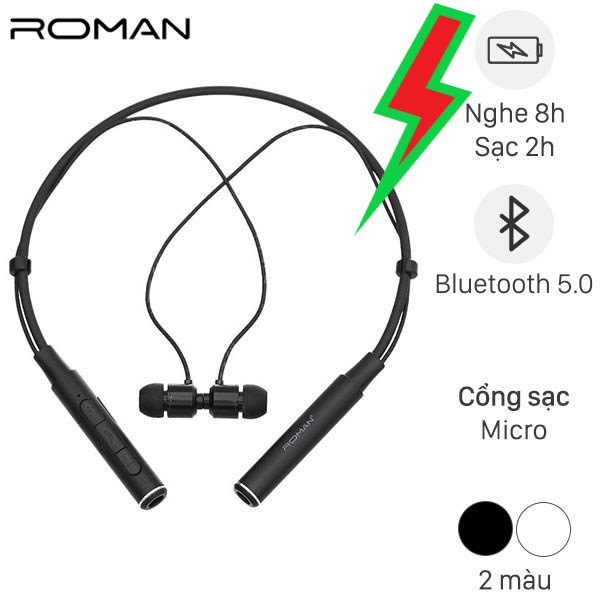 Tai nghe Bluetooth Roman Z6000s