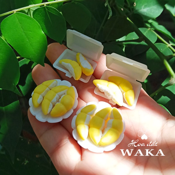 Mô Hình Trái Sầu Riêng - Rau Củ Quả Mini 1/12