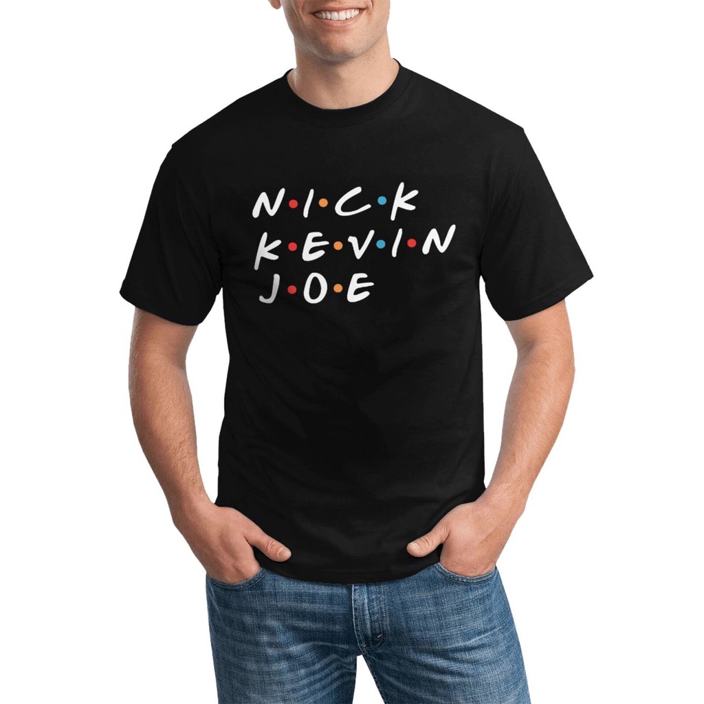 Áo thun nam mát mẻ mùa hè Nick Kevin Joe Jonas Brothers