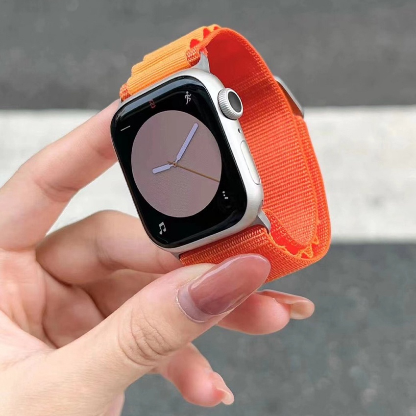 Dây Đeo Đồng Hồ Apple Watch Ultra 49mm Series 7 6 5 SE 44mm 40mm Series 8 45mm 41mm 42mm 38mm