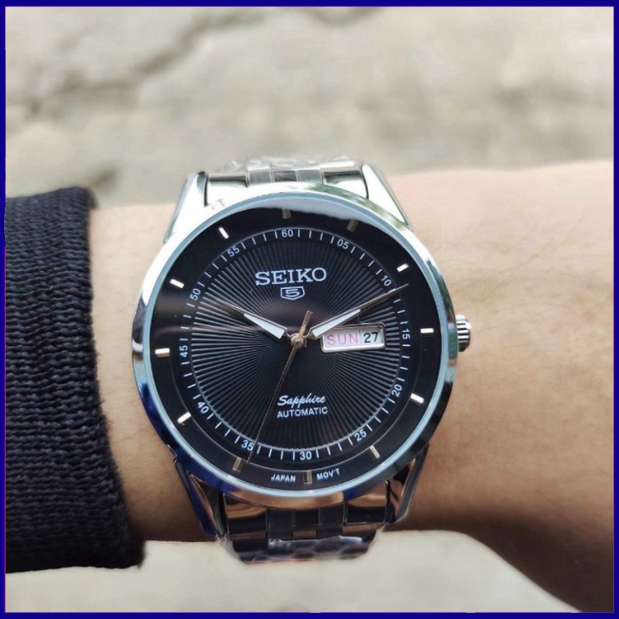 Đồng hồ nam Seiko dây thép free ship toàn quốc