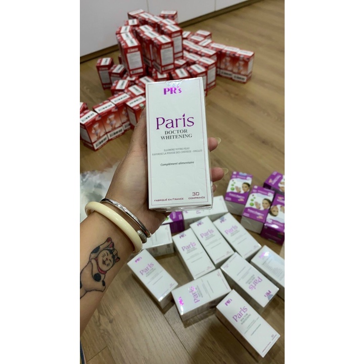 Viên uống  nám Paris Doctor Whitening chống nắng, đẹp da, giảm thâm nám của Pháp