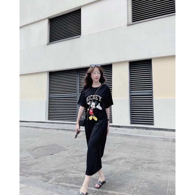 Đầm suông Mickey, chuẩn hàng loại 1 ảnh thật