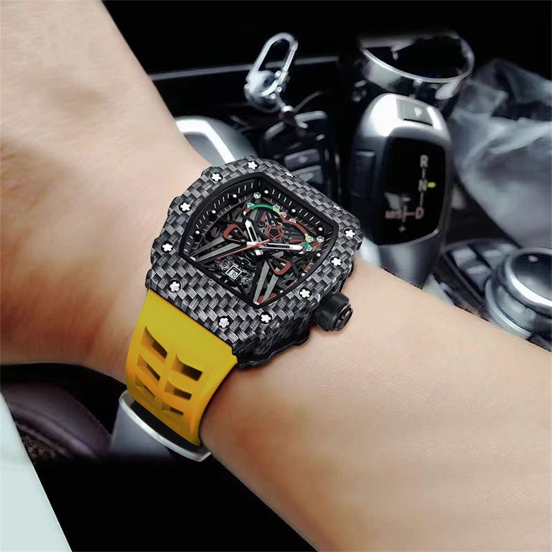 Richard FS Đồng Hồ Đeo Tay Thời Trang Phong Cách hip hop