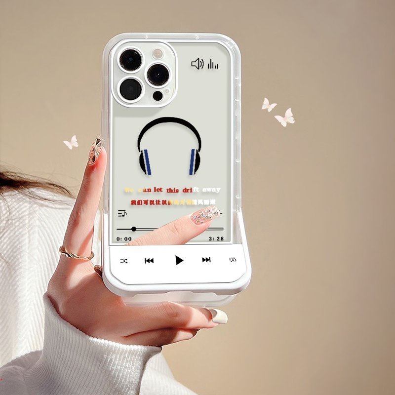 Ốp Điện Thoại TPU Silicon Trong Suốt Có Giá Đỡ Cho iphone 13 11 12 Pro MAX XR X XS MAX 8 7 6S Plus SE 2020
