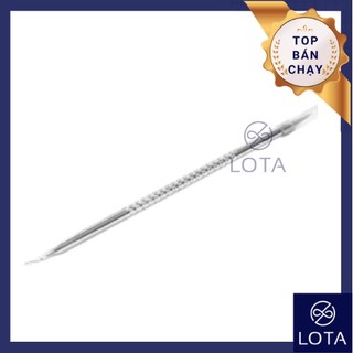 CÂY NẶN MỤN 2 ĐẦU 8CM, đồ lấy nhân mụn inox 2 đầu nhọn và tròn, thanh lễ mụn, chích mụn, dụng cụ chăm sóc da mặt