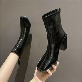Bốt ngắn trơn hàng (7/9) phân