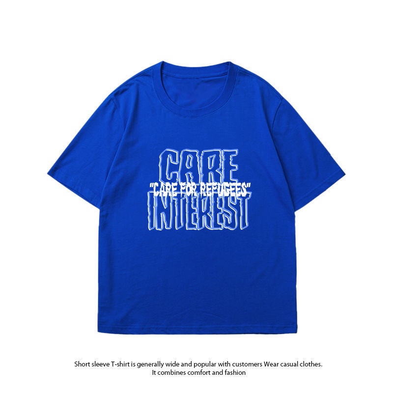 NRVP Áo Thun Unisex Mùa Hè Dáng Suông Tay Cộc Phong Cách Hàn Quốc Cho Nam Nữ