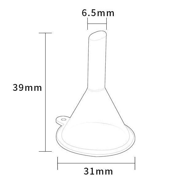 Phễu rót mỹ phẩm mini- Phễu Mini Rót Chiết Nước Hoa Mỹ Phẩm Tiện Lợi DUASHOP