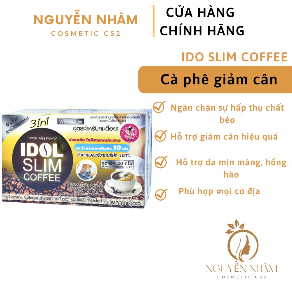 Cà phê giảm cân Thái Lan (hộp 10 gói)