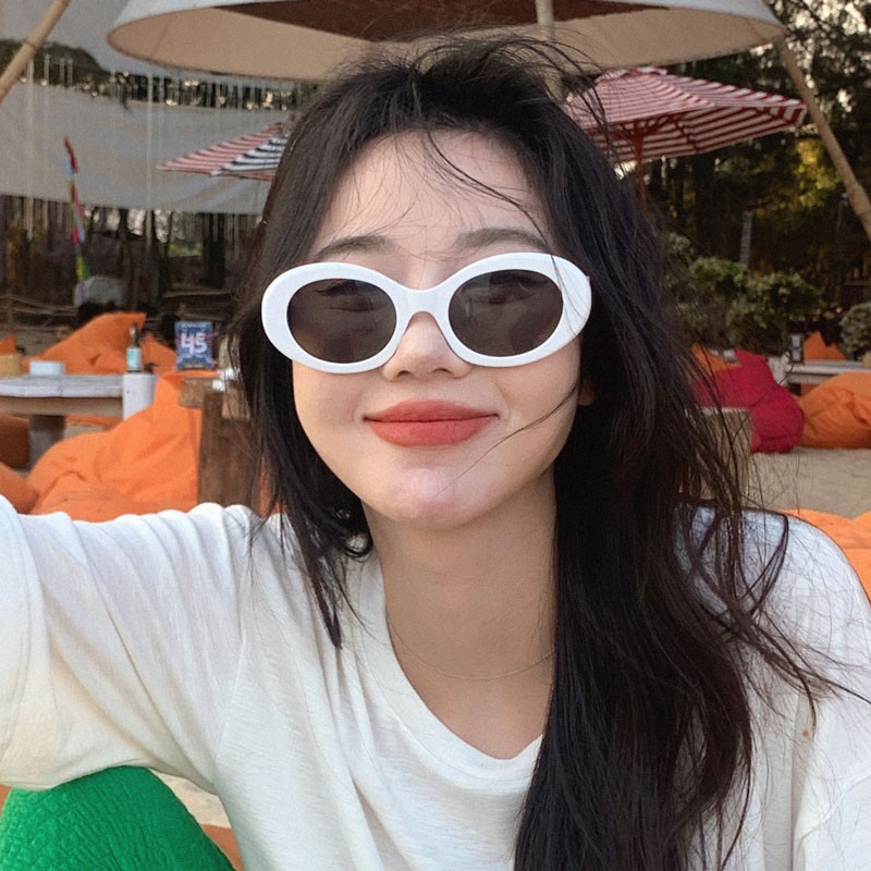 Mắt kính râm mát thời trang nữ nam Hottrend 2022 phong cách Hàn Quốc siêu xinh kính mát nữ gọng tròn mẫu mới ngầu 251