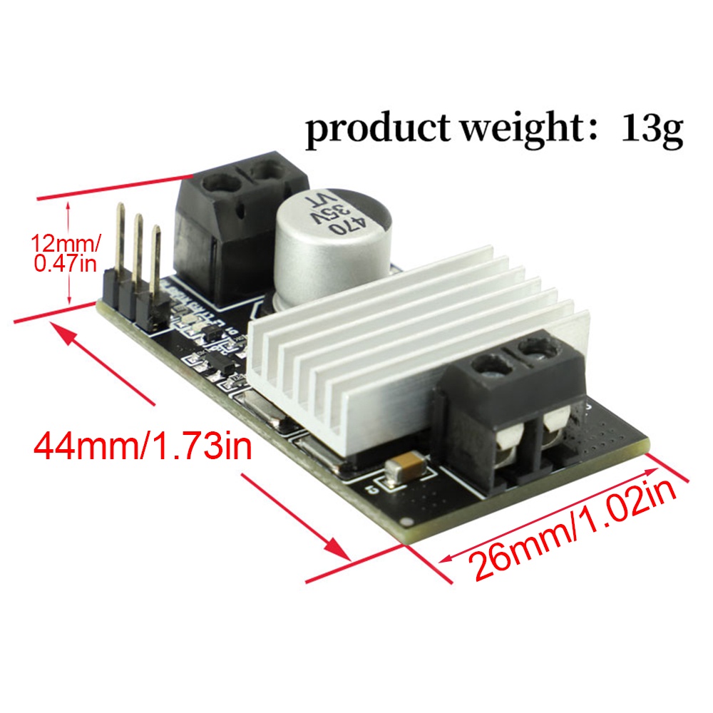 Mô Đun Điều Khiển Tốc Độ Động Cơ Mini PWM DC3-20V 10A