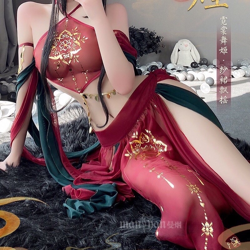 MY9748 - Hoá Trang Phong Cách Trung Hoa Nhiều Phụ Kiện Điểm Nhấn Gợi Cảm | BigBuy360 - bigbuy360.vn