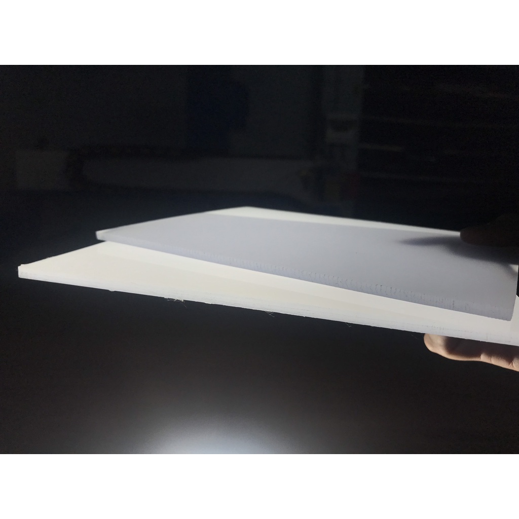 Combo 2 Tấm nhựa Polycarbonate tản sáng 4,5mm