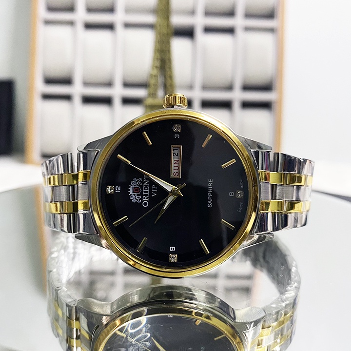Đồng Hồ Nam Orient, Đồng hồ OR02 Nam, Dây thép đúc cao cấp, chống xước, chống nước thẻ bảo hành 12 tháng