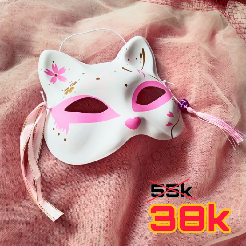 MASK COSPLAY MẶT NẠ HỒ LY CÁO rẻ rẻ 🌸🌸🌸