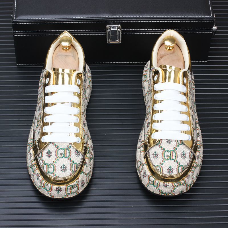 Giày Thể Thao Đế Dày Thoáng Khí Thêu Họa Tiết joker Thời Trang Mùa Thu 2022 Cho Nam