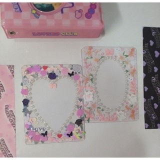 Toploader decor sẵn bảo vệ card