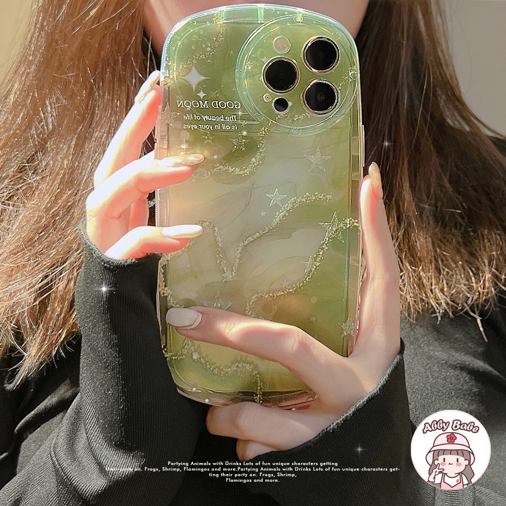 Ốp Điện Thoại TPU Mềm Mỏng Chống Bụi Hình Mặt Trăng / Xanh Dương Cho Iphone 14 Pro Max 11 7Plus 13 12 11 Pro Max X XS XR