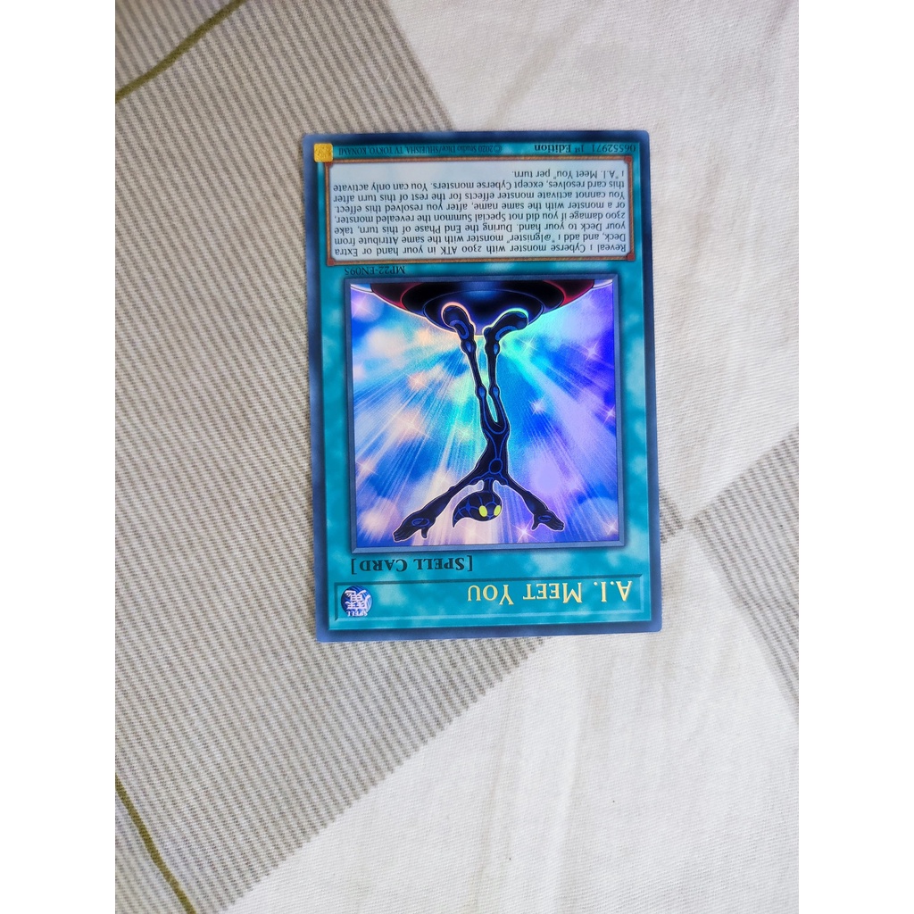 1 lá thẻ bài A.I. Meet You - MP22-EN095 - Ultra Rare 1st Edition