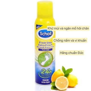 Xịt Khử Mùi Hôi Chân Scholl (150ml - Pháp)