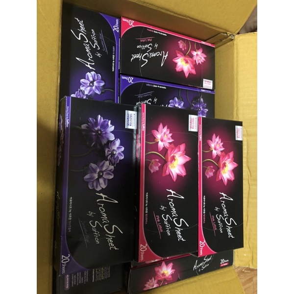 Giấy thơm Aroma sheet Hàn Quốc LG