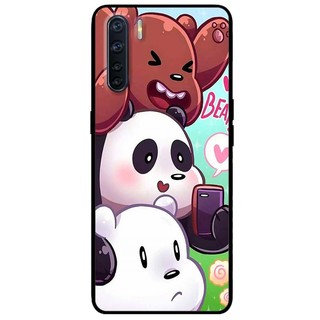 Ốp lưng Oppo Reno 3 / A91 - Reno 3 Pro - Reno 4 - Reno 4 Pro - Reno 5 - Reno 5 Pro mẫu Gấu Tim