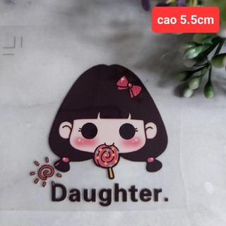 Hình ủi nhiệt trang trí .(5 hình)