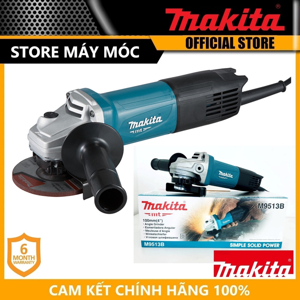 MÁY MÀI GÓC 850W 100MM MAKITA M9513B- HÀNG CHÍNH HÃNG