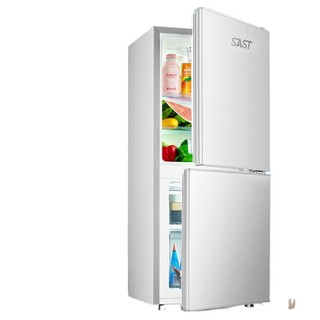 Tủ lạnh gia đình nhỏ cửa đôi tủ đông tủ lạnh nhỏ tủ lạnh mini