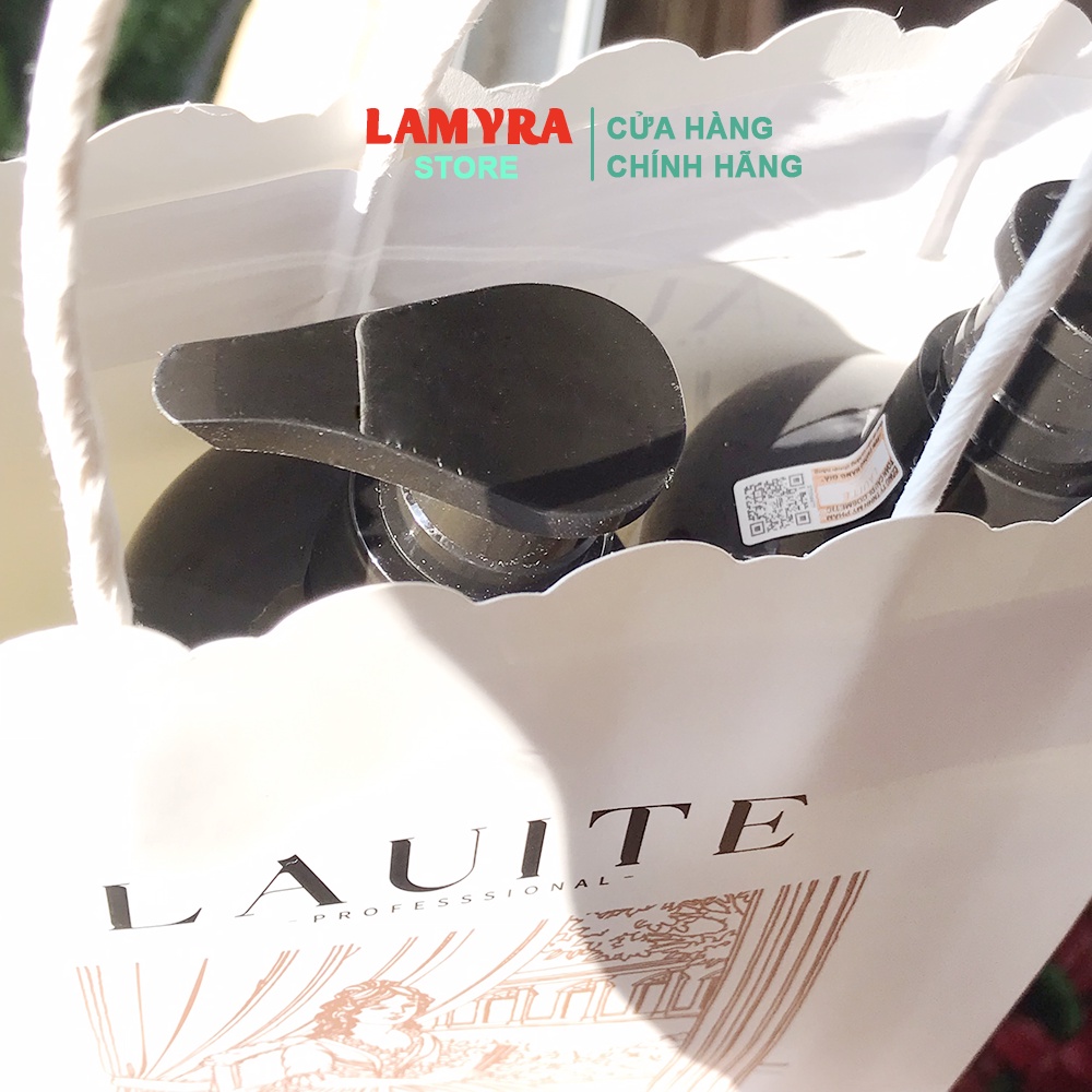 Dầu gội đầu LAUITE LUXURY 800mlx2 phục hồi hư tổn chuyên sâu hương nước hoa Lamyra