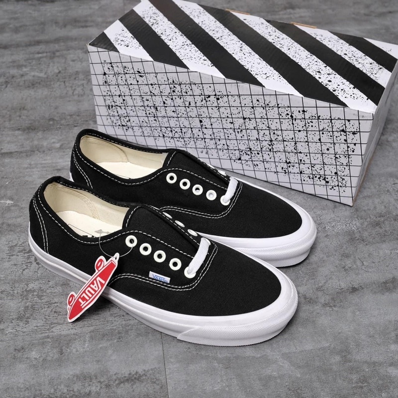 GIÀY VAN.S VAUL CLASSIC BLACK LAI AU [ BẢN BEST QUALITY ]