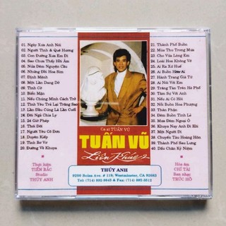 Bộ 5 cd liên khúc Tuấn Vũ phono