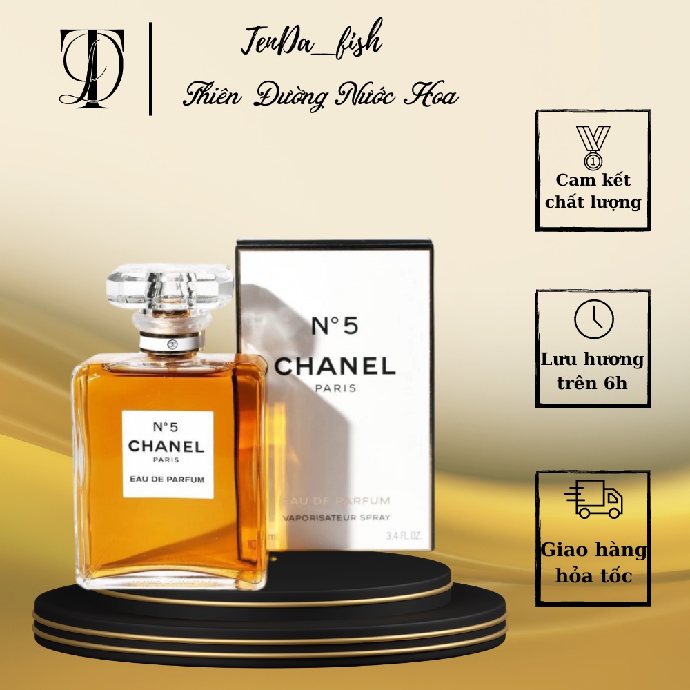 Nước Hoa Nữ Chính Hãng N5 PARIS Vàng 100ml ,Body Mist ,Hương Thơm Nhẹ Nhàng, Thanh Lịch, Sang Trọng