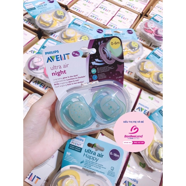 Ty giả Avent Ultra Air/Ultra Soft cho bé từ 0-18m - BAABEELAND