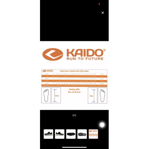 Giầy thể thao nam thời trang Kaido KD 1826-1 bền đẹp rẻ ôm lô thanh lý đi học đi làm đi chơi