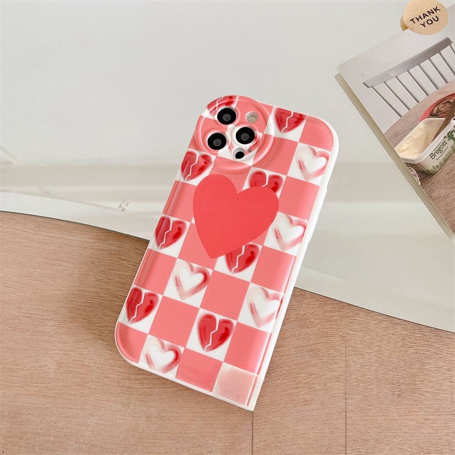 Ốp Điện Thoại Đệm Khí Họa Tiết Kẻ Sọc Cho Iphone6 6splus 7 7plus 8 8plus XR x xs 12 11 pro max plus 13 promax-5012