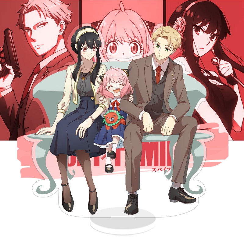 Standee Spy x Family, mô hình anime Gia Đình Điệp Viên siêu dễ thương