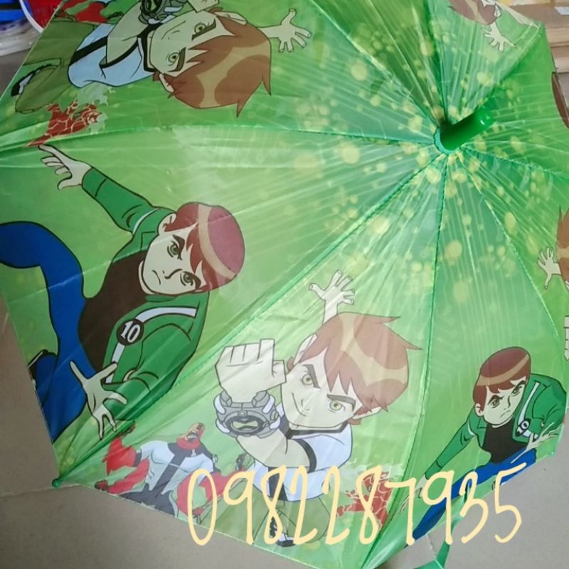 Ô dù trẻ em hoạt hình, siêu nhân ,công chúa